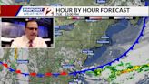 Weather Now: Sunny and Warm Today; Showers Return Wed.