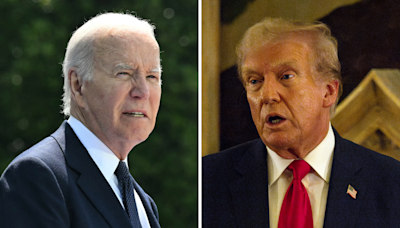 Donald Trump's D-Day message compared to Joe Biden's