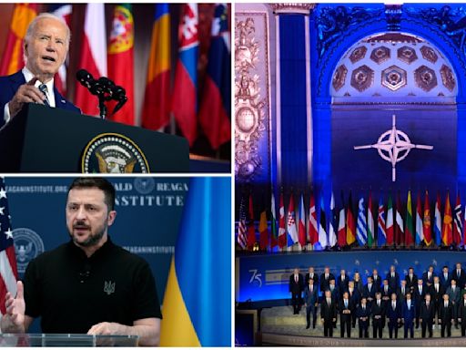 NATO Summit 2024: Zelenskyy's Pitch For Action Against Russia; Biden Hails 'Greatest Alliance In World History'