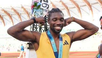 Noah Lyles comes from behind to win 200 meters at Olympic trials