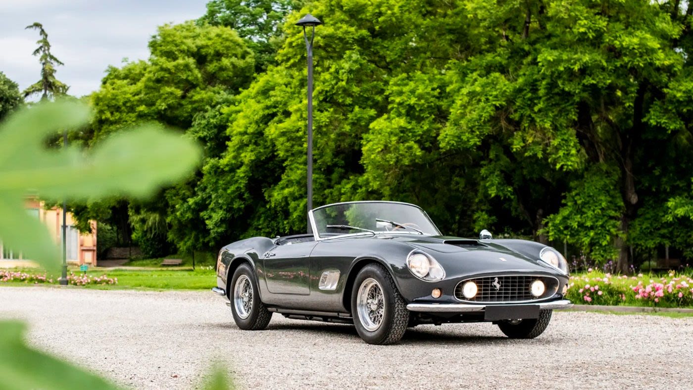 Ferrari's First 250 GT SWB California Spider Is Headed to Auction