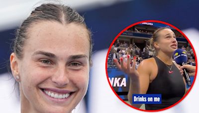 Aryna Sabalenka Celebrates US Open Win With Offer To Fans, 'Drinks On Me Tonight?!'