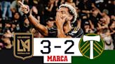 Victoria in extremis para Los Ángeles | LAFC 3-2 Portland | MLS | Resumen y goles - MarcaTV