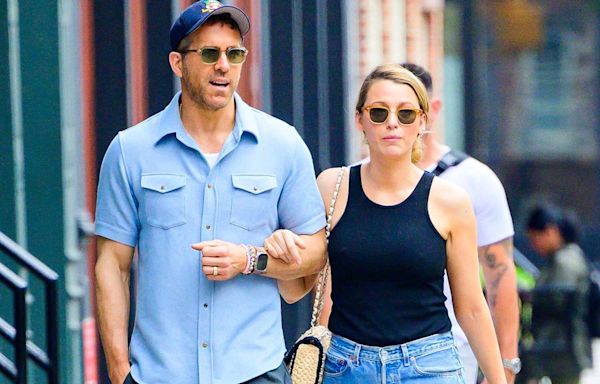 Blake Lively and Ryan Reynolds Take a Loved-Up Stroll in New York City: Photo