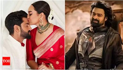 Sonakshi Sinha and Zaheer Iqbal celebrate one-month anniversary, Prabhas' Kalki...Radhikka Madan remembers Irrfan Khan: Top 5 entertainment news of the day | Hindi...