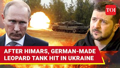 Putin's Men Strike Leopard Tank After HIMARS; Russia 'Wipes Out' Nearly 2,000 Ukrainian Troops