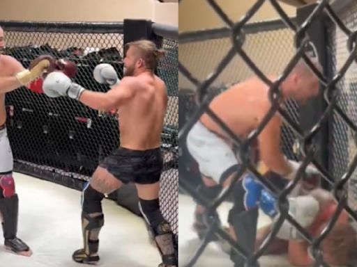 WATCH | Sean Strickland mauls former NAVY seal who challenged him to a sparring session | BJPenn.com