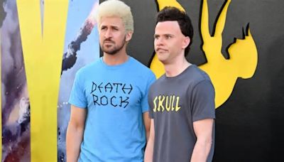 Ryan Gosling e Mikey Day in versione Beavis & Butt-Head sorprendono i fan sul red carpet di The Fall Guy