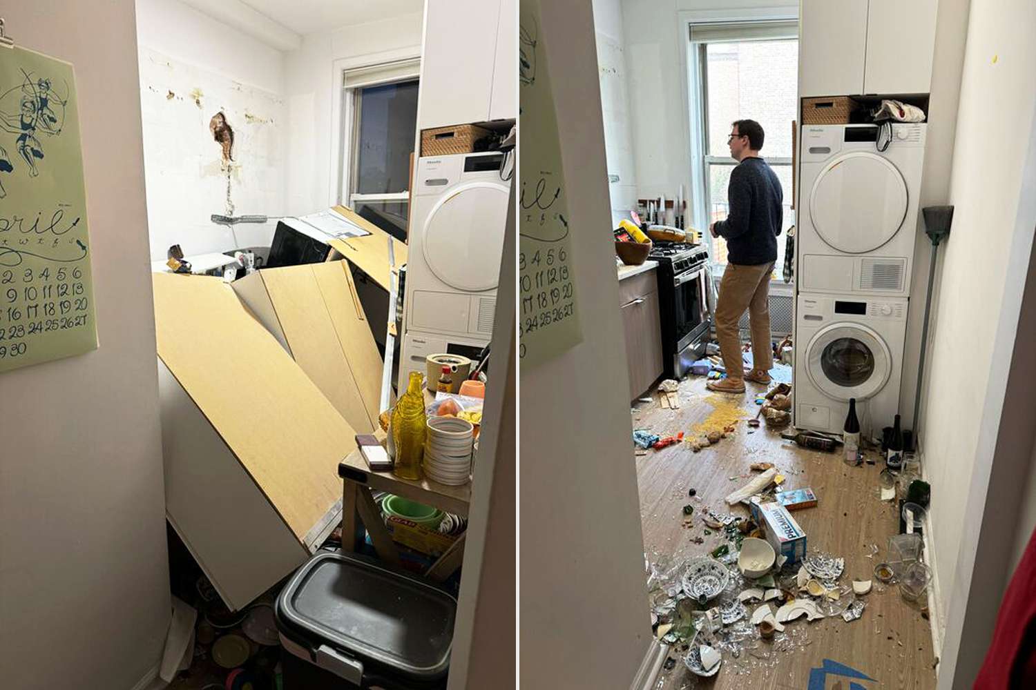 N.Y.C. Apartment Residents Detail 'Deafening Crash' as Kitchen Collapses at 5 a.m. (Exclusive)