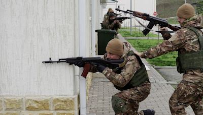 Russia is using Chechen 'TikTok soldiers' on the front lines and to train its troops, highlighting the 'desperation' in its military: UK intel