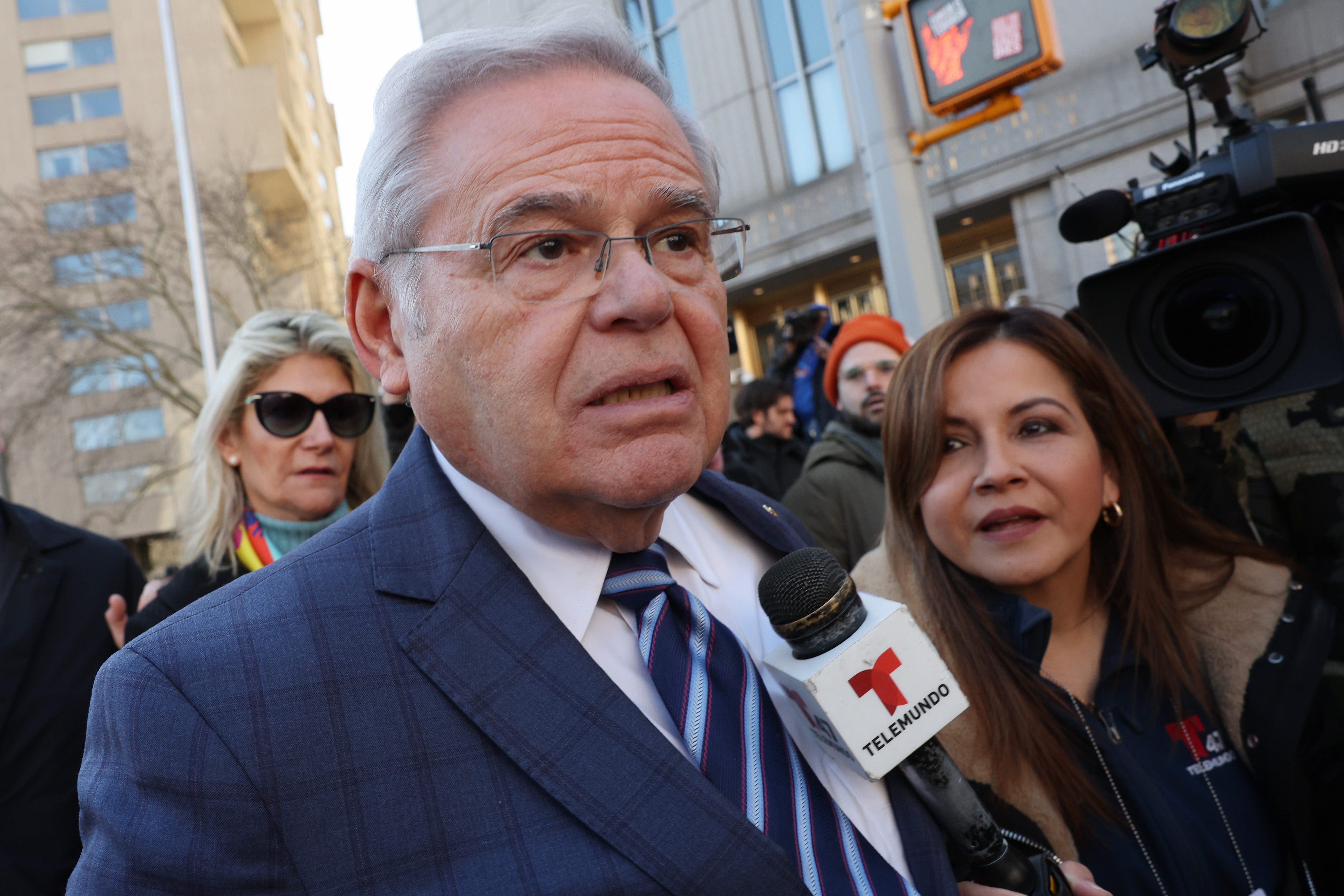 The Bob Menendez trial is starting. Why his Senate colleagues don't want to talk about it