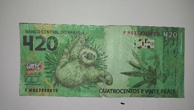Traficante é preso com nota de R$ 420 com bicho-preguiça no Paraná | TNOnline