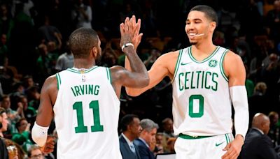 Jayson Tatum gets candid about Kyrie Irving's disappointing Celtics run ahead of 2024 NBA Finals | Sporting News Australia