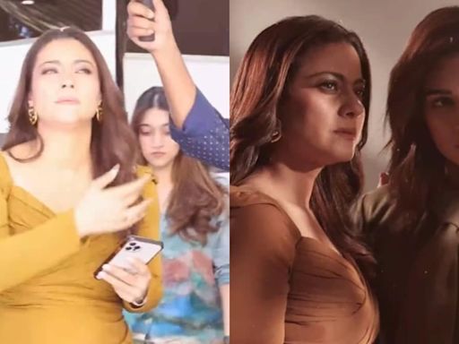 Kajol Drops BTS Video From Do Patti Photoshoot Featuring Kriti Sanon, Fans Say ‘Excited’; Watch - News18