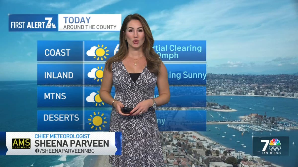 San Diego weather today: Sheena Parveen's forecast for May 8, 2024