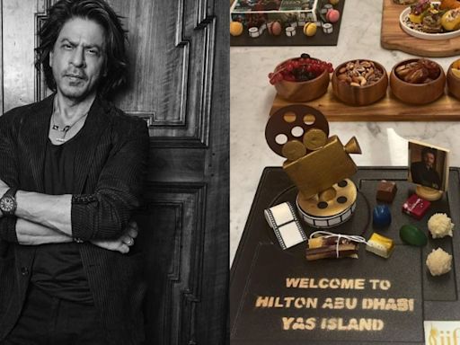 Shah Rukh Khan Gets A Foodie Welcome In Abu Dhabi - You Won't Believe The Gourmet Treats