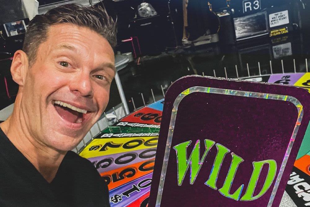 Ryan Seacrest Gives Off 'First Day of School' Energy as He Begins Filming 'Wheel of Fortune'
