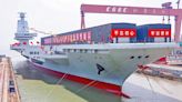 ﻿福建艦海試在即 主戰機「全家福」亮相