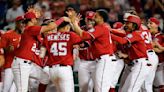 Meneses delivers 3-run HR in 10th, Nationals beat A's 7-5