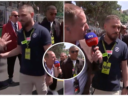 Martin Brundle goes viral for expertly showing Kylian Mbappe's security who's boss at Monaco GP