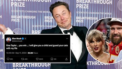 Elon Musk's Daughter Disgusted by His Revolting "Incel" Tweet About Taylor Swift