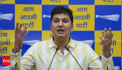 Delhi in panic due to recent firing incidents, AAP leaders to meet LG: Saurabh Bharadwaj | India News - Times of India