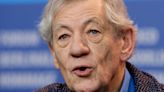 Actor Ian McKellen, 85, is hospitalized after toppling off stage in London