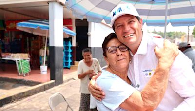 Alfonso, el único candidato moreliano que ha dado resultados en el municipio, coinciden ciudadanos