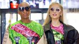 “Wicked” Stars Cynthia Erivo and Ariana Grande Get Decked Out in Sequin Jerseys at 2024 Super Bowl