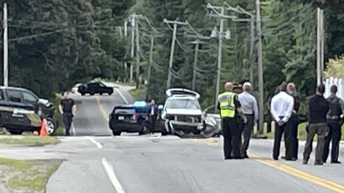 Woman injured in Brunswick crash involving sheriff's office cruiser