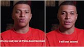 Kylian Mbappe releases video confirming that he will leave PSG at the end of the season