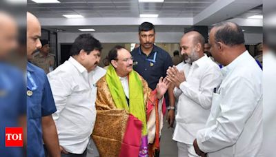 BJP Launches Ambitious Membership Drive in Telangana Targeting 50 Lakh Members | Hyderabad News - Times of India