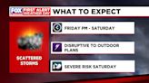 Two First Alert Weather Days Friday & Saturday with more showers and storms on the way