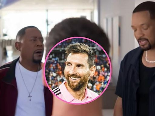 [Video] Messi pasó de futbolista a actor en tráiler de icónica película con Will Smith