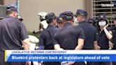 Bluebird Protesters Return to Legislature Ahead of Another Vote - TaiwanPlus News
