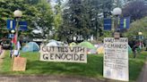 Pro-Palestinian demonstrators set up encampment at Western Washington University