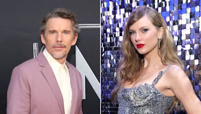 Ethan Hawke Jokes Appearance in Taylor Swift's 'Fortnight' Video 'Will Be in My Obituary' Despite Storied Career