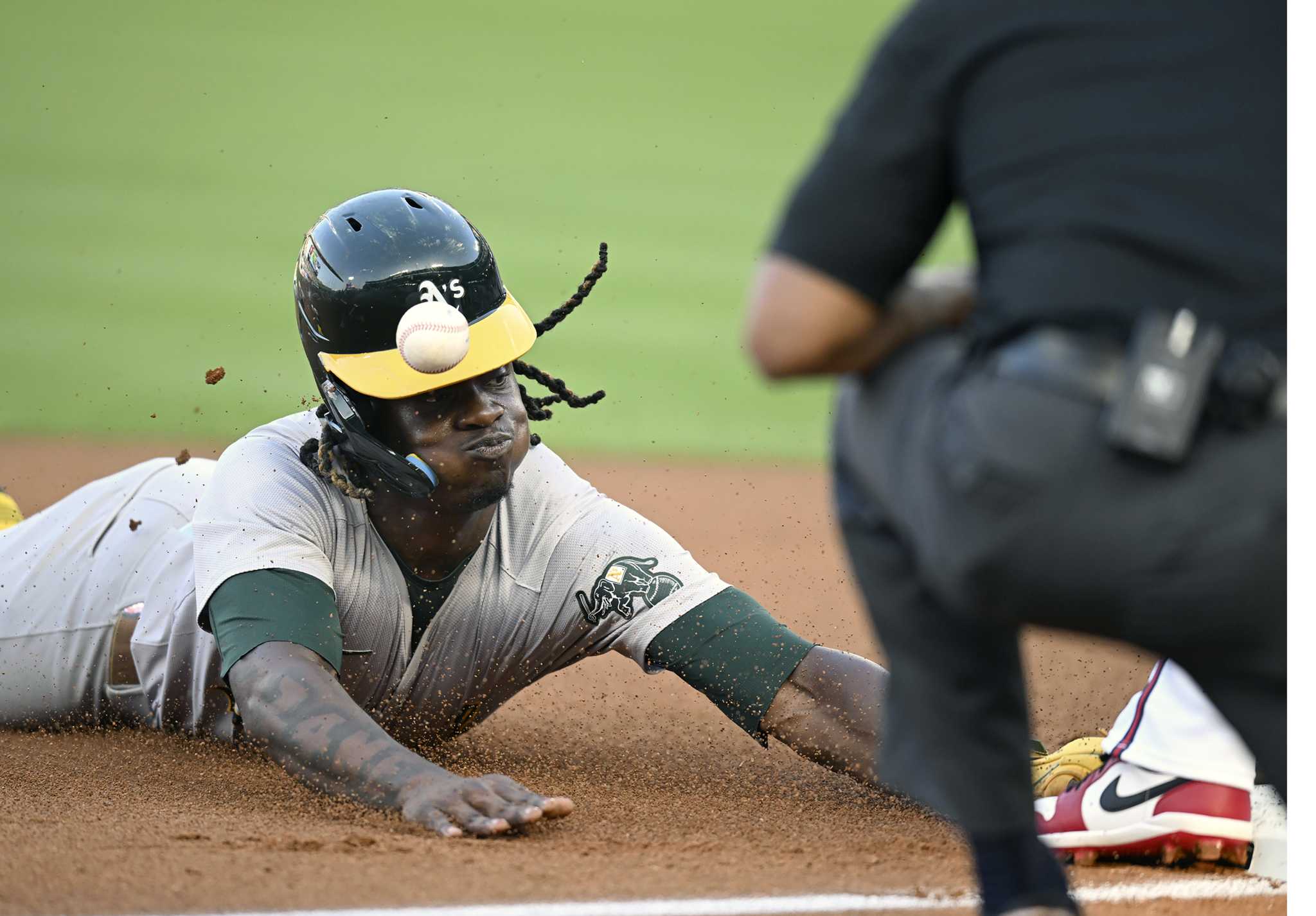 Butler, Rooker continue power surge in July as Athletics rally for 6-5 victory over Angels