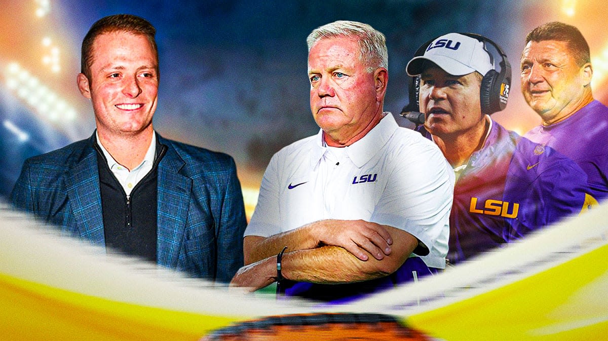 LSU football coach Brian Kelly gets 'elite' take from Greg McElroy