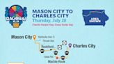 Day 5 RAGBRAI route from Mason City to Charles City gives riders a chance to relax