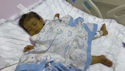 Baby Sadeel got out of Gaza - but dozens more critically ill await evacuation | ITV News