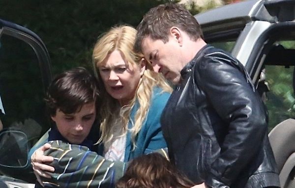 Ellen Pompeo & Mark Duplass Film Car Crash Scene for New Hulu Series ‘Orphan’