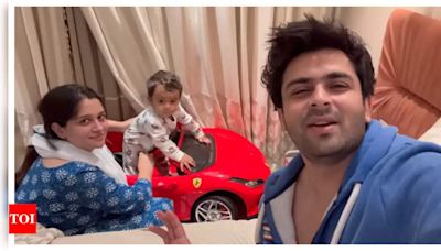 Shoaib Ibrahim reveals how wife Dipika Kakar was left in tears after son Ruhaan's injury; share a sneak peek into Rehan's pre-birthday celebrations - Times of India
