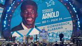 Lions trade up in first round of NFL draft, take Alabama cornerback Terrion Arnold