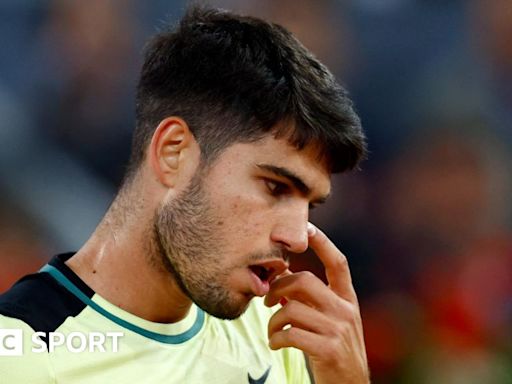 Madrid Open: Carlos Alcaraz title defence ended by Andrey Rublev