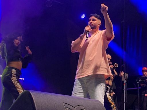 Omar Montes hace vibrar al Jamón Music Festival de Hinojosa del Duque