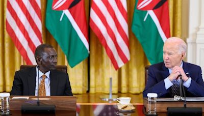 President Biden woos Kenya's Ruto at White House in rare state visit