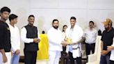 CM Eknath Shinde honours Rohit Sharma and Mumbai players of World Cup winning squad