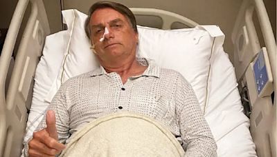 El expresidente Jair Bolsonaro hospitalizado en Manaos por cuadro de erisipela