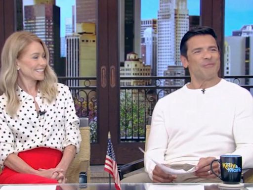 Mark Consuelos Tells ‘Live’ That Watching Kelly Ripa Shower Is “Like Going To A Car Wash”
